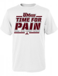 UMass athletics will hope the Minutemen's success and latest branding attempt of bringing the P.A.I.N. sticks.