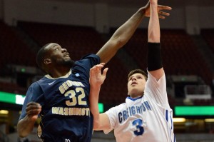 GW helped improve its RPI by playing (and beating) teams like Creighton in important non-conference games.