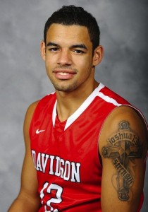 Davidson's jerseys don't have names on the back, but if they did Gibbs' would likely read, "HE HATE ME"